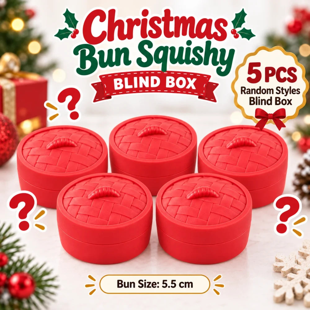 Christmas Dumpling Squishy Blind Box